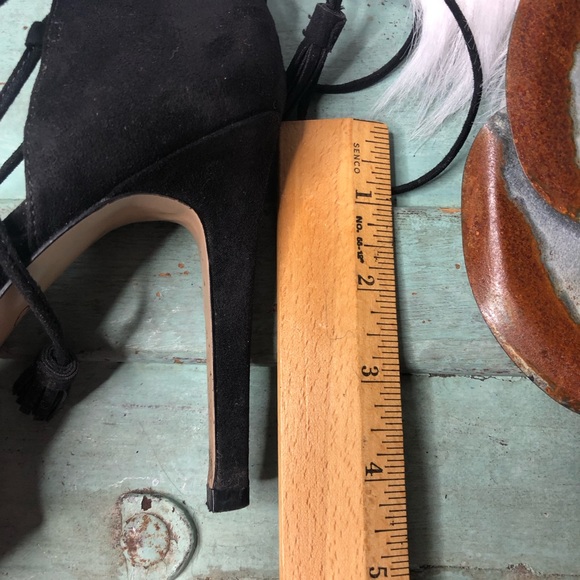 Jessica Simpson Heels 7.5M Black VERSIE LaceUp - Picture 7 of 7